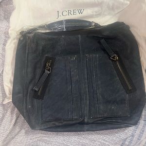 J Crew hobo leather bag